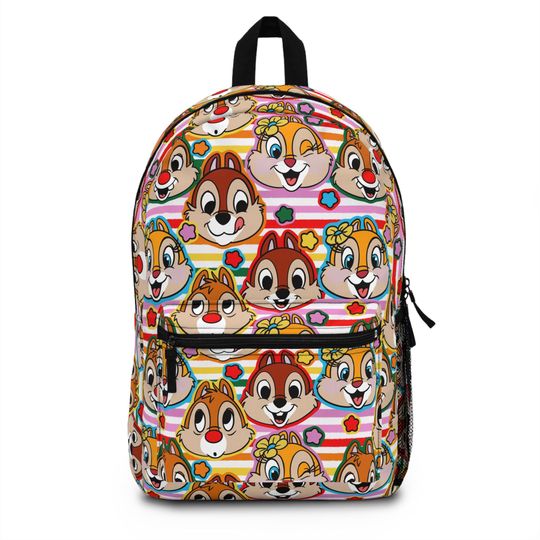 Chip and Dale Backpack, Disney Backpack, Back to School Book Bag, Disney Bag, Kids Backpack, Travel Bag, Disney Trip Accessories