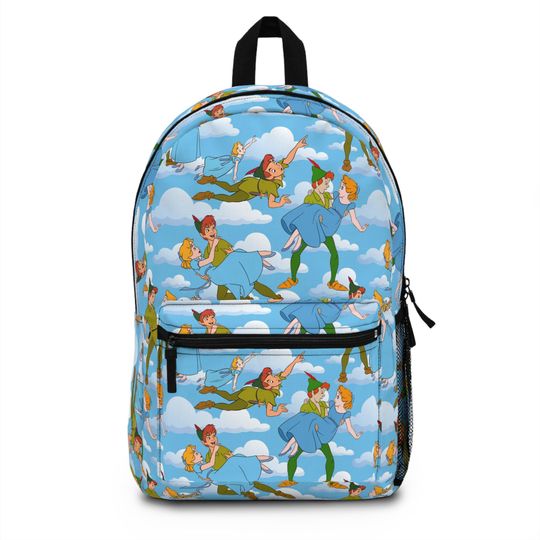 Peter Pan Backpack, Disney Backpack, Back to School Book Bag, Disney Bag, Kids Backpack, Travel Bag, Disney Trip Accessories