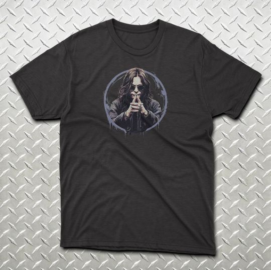 Ozzy Osbourne t-shirt, Heavyweight Unisex Crewneck T-shirt Limited Edition, Prince of Darkness
