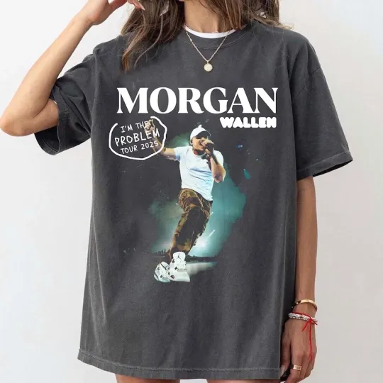 Wallen Western Shirt I’m The Problem Tour 2025 T-Shirt