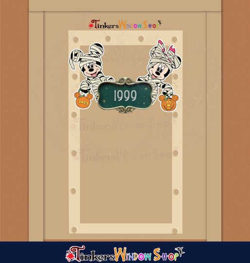 Halloween on the High Seas Mummy Mickey or Minnie D.I.S.N.E.Y Cruise Line Magnet