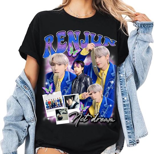 Retro Renjun Nct Dream T-shirt, Nct Dream Go Back To The Future T-shirt, Nct Dream Chiller Shirt, Nct Dream The Dream Show 4 Tour Shirt