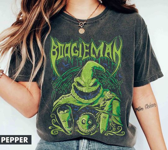 Retro Boogie Man Shirt, Halloween Boogie T-Shirt, Oogie Boogie Shirts, Disney Halloween Shirt, Halloween Gift