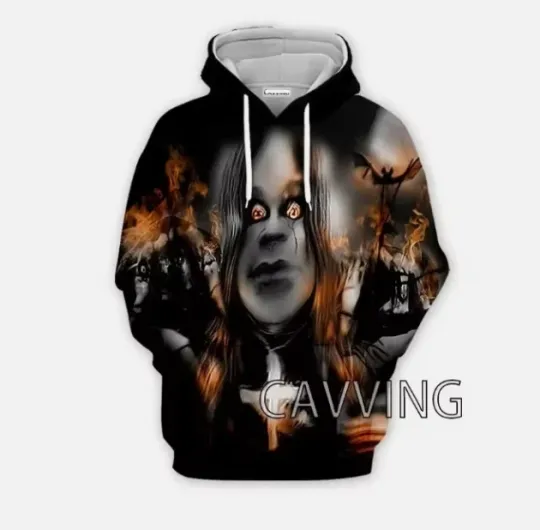 Ozzy Osbourne 3D All Over Print Hoodie