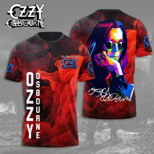 New Ozzy Osbourne 3D T-shirt All Size S to 5XL JJ5612