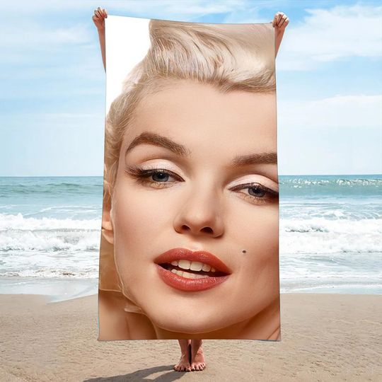 Marilyn Monroe Beach Towel, Marilyn Monroe Merch