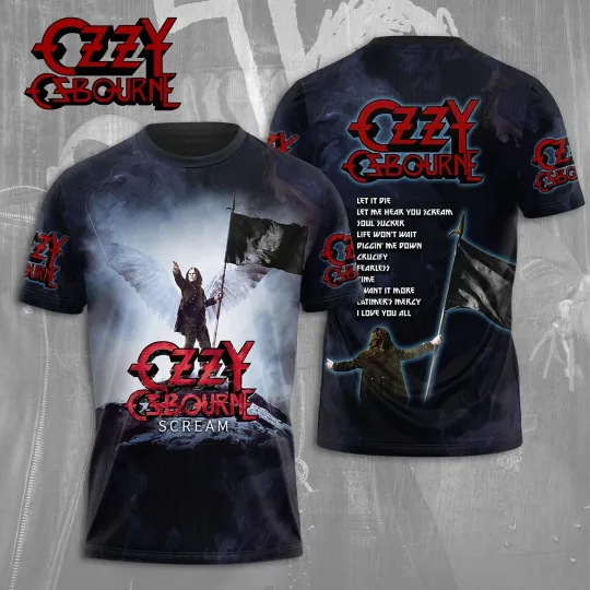 Black Sabbath x Ozzy Osbourne Reunion 3D T-Shirt