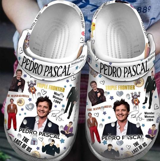 Pedro Pascal Homage Clog Shoes, Pedro Pascal Bootleg Clogs Shoes, The Last Of Us Movie