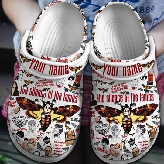 The Silence Of The Lambs Movie Halloween Clog Shoes, Buffalo Bill's Body Lotion, Halloween Horror Gift, Halloween Gift