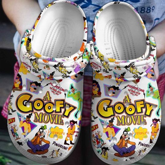 A Goofy Movie Clogs Shoes, Max Goofy Roxanne Powerline, Magic Kingdom