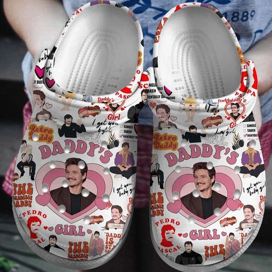 Pedro Pascal Daddy Clog Shoes, Pedro Pascal Bootleg Clogs Shoes, Pedro Pascal Homage, The Last Of Us Movie
