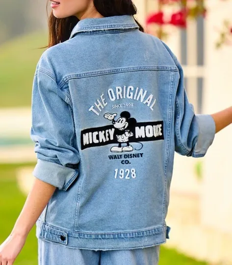 Disney Mickey Mouse Women's Denim Jacket