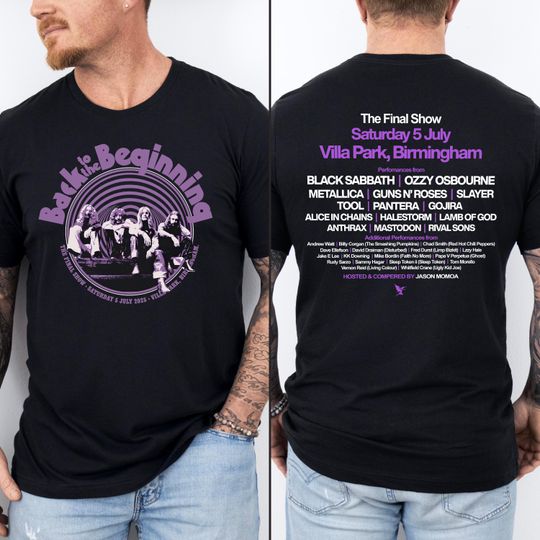 Comfort Colors Ozzy Osbourne Unisex Back to the Beginning T-Shirt