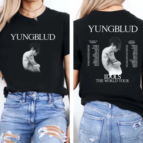 Yungblud Tour T-Shirt 2025 Double Sided Tee