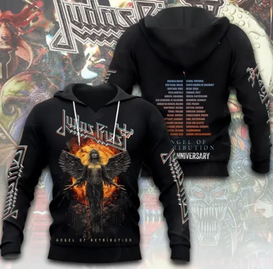 Judas Priest Music Lover 3D Hoodie Men Women All Sizes