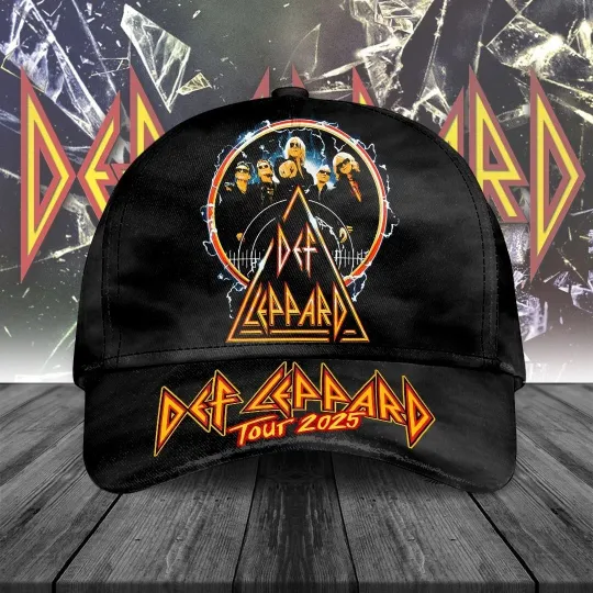 Def Leppard Classic Cap 2025 Tour