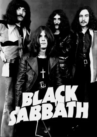 Black Sabbath Ozzy Osbourne Paranoid Vertical Poster