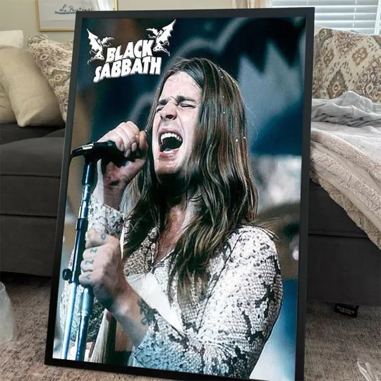Ozzy Osbourne Black Sabbath Vertical Poster