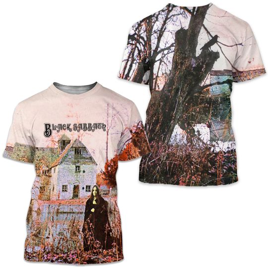 Black Sabbath Album Cover 3D T-SHIRT