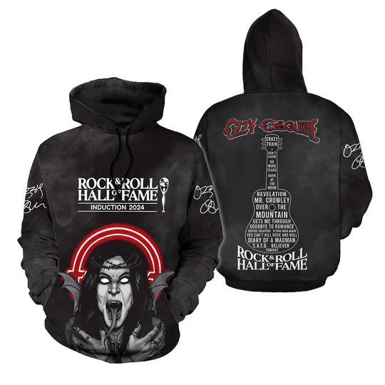 Black Sabbath x Ozzy Osbourne band 3D hoodie HOT HOT best gift new new