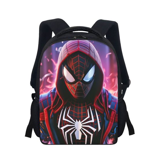 Spider-Man Miles Morales Students Backpack, School Shoulder Bag, Back To School Gift