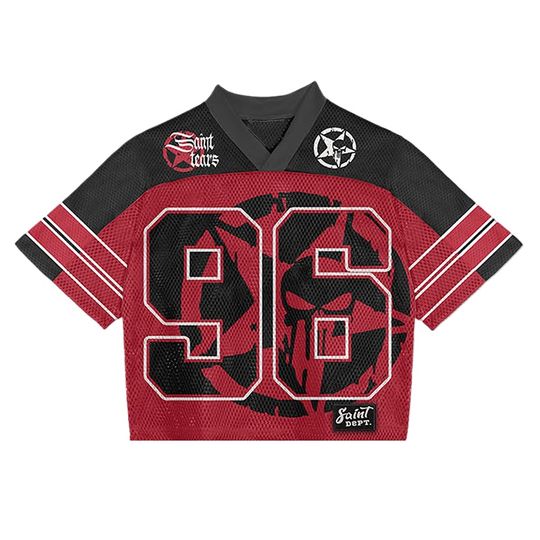 Men T-shirt  With Number Women's Shirts Oversized  Mesh football jersey V-Neck Short Sleeve Tops