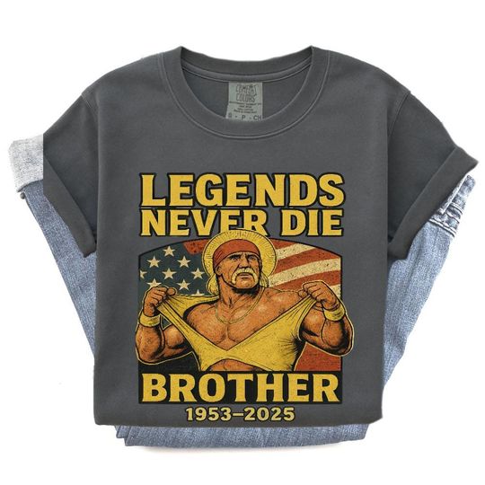 Hulk Hogan T-Shirt Legends Never Die Brother Tee