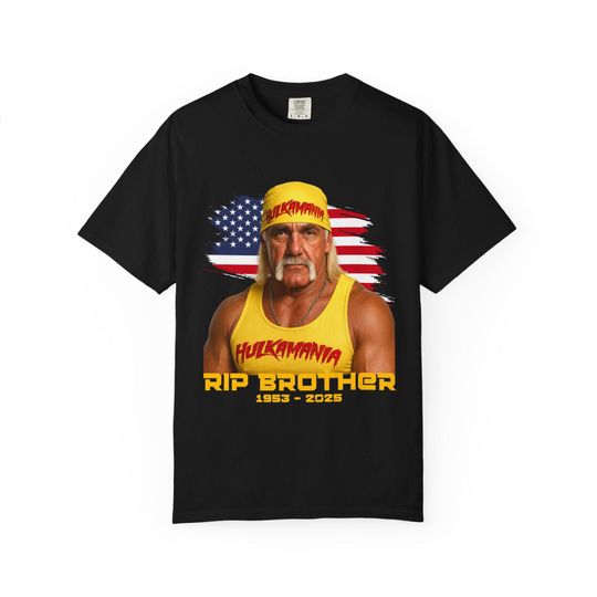 Wrestling Legend RIP Hulk Hogan T-Shirt - Hulkamania Forever Shirt