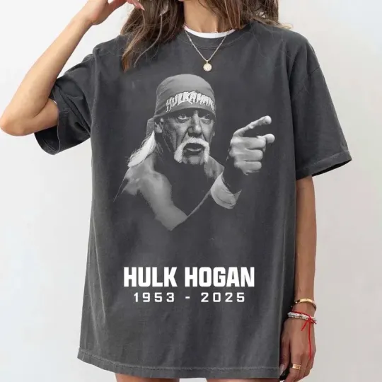 RIP Hulk Hogan T-Shirt - Hulkamania Tribute Shirt