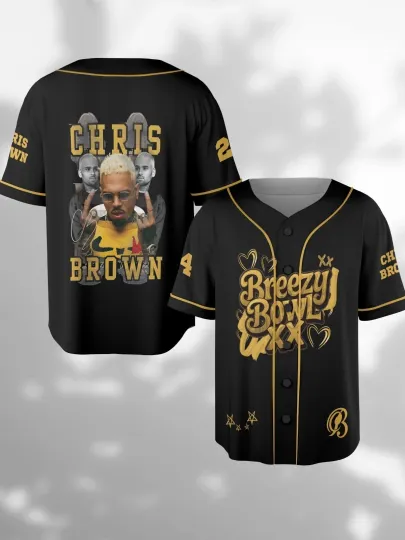 Music Concert Tour 2025 Baseball Jersey, Jersey Breezy Bowl XX