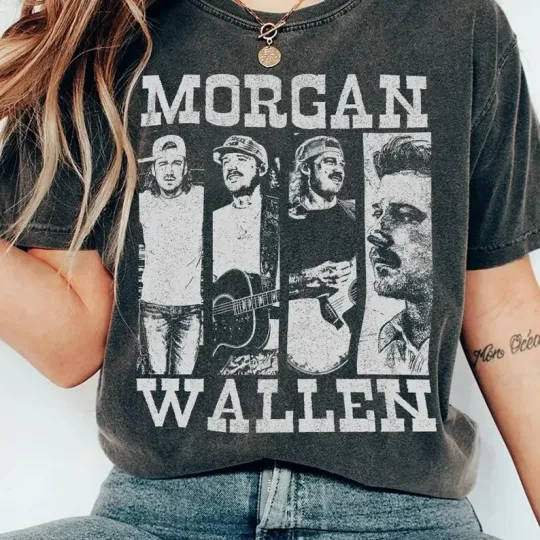 Wallen Western Graphic Shirt Tour 2025 Vintage Shirt