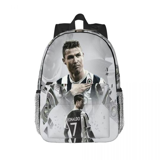 CR7 Cristiano Ronaldo Backpack Teenager Bookbag Cartoon Children School Bag Laptop Rucksack Shoulder Bag