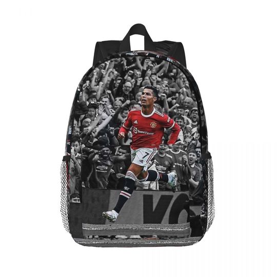 Cristiano Ronaldo CR7 Backpack Teen Casual School Bag Laptop Rucksack Large Capacity