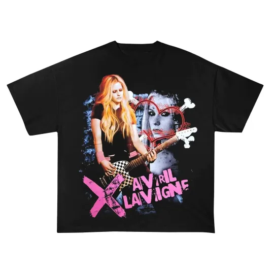 Avril Lavigne Bootleg T-shirt, Avril Lavigne 2025 Tour Shirt T-Shirt