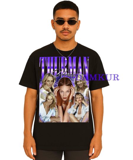 Uma Thurman Shirt, Uma Thurman Retro Tshirt, Uma Thurman Fan Tees, Uma Thurman TShirt, Uma Thurman Merch Gift, Kill Bill Uma Thurman Tee