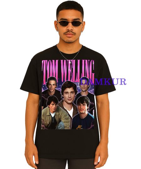 Tom Welling Shirt, Tom Welling American Actor T-shirt, Funny Tom Welling Bootleg Merch Fan Gift, Vintage Tom Welling Retro Homage Tees