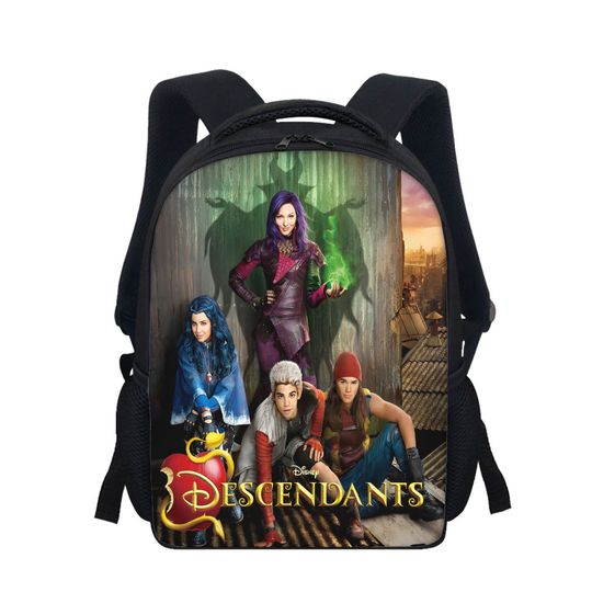 Disney Descendants Kindergarten Backpack, Children School Bag, Toddler Bag for Fashion Kids Girls School Bookbags Gift