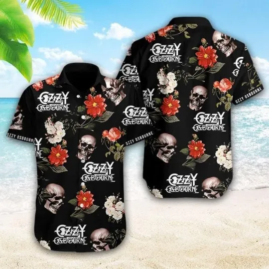Ozzy Osbourne Hawaiian Shirt for Men