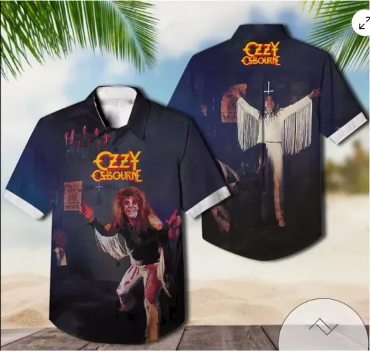 Ozzy Osbourne Diary Of A Madman 3D Hawaii Shirt Halloween Gift