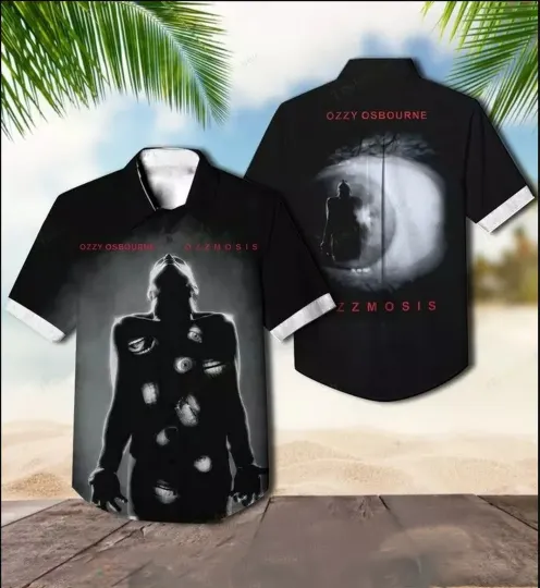 Ozzy Osbourne Ozzmosis Album Cover Hawaiian Shirt