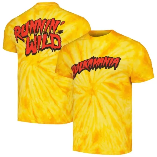 Hulk Hogan Hulkamania Tie-Dye 3D T-Shirt