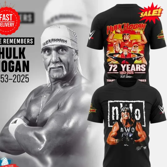 Hulk Hogan Thank You Memories 3D T-Shirt