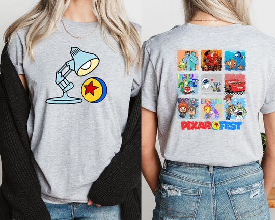 Pixar Pier Disneyland Shirt,Disneyland Pixar Fest 2024 Shirt,Meet me at Pixar Pier Disney Pixar Characters,Disneyland Trip ,Pixar Fest Gift