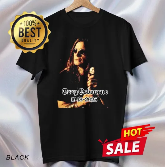 RIP Ozzy Osbourne Memory 1948-2025 T Shirt JQ81552