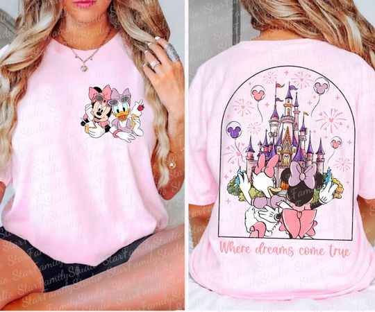 Where Dream Come True Shirt, Summer Vibes Shirt, Groovy Style Shirt, Besties Shirt, Sister Shirt, Family Vacation Shirt