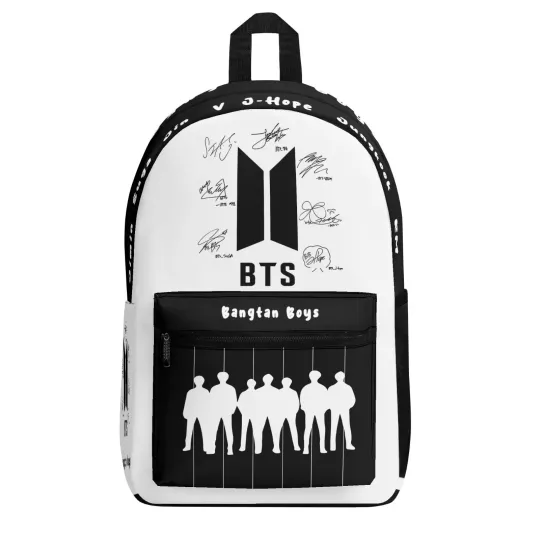Bangtan Boys Backpack - Your Ultimate BTS Companion for K-Pop Adventure!