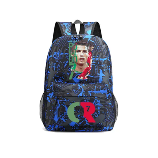 CR7 Ronaldo Canvas Backpack School