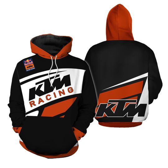 KTM Hoodie  Motorcycle Hoodie Biker Sweatshirt for Riders/Motorcycle Gear/Streetwear Apparel