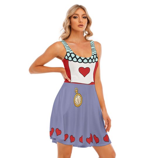 Discover White Rabbit Inspired Skater Dress
