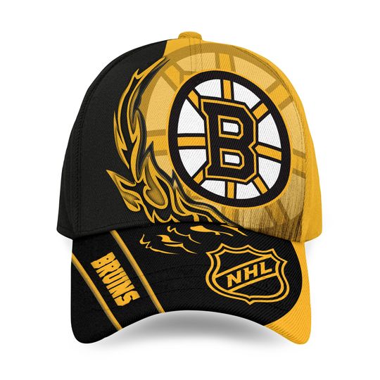 Boston Bruins 2025 Classic Cap Hockey Cap For Men Adjustable Fan Hat